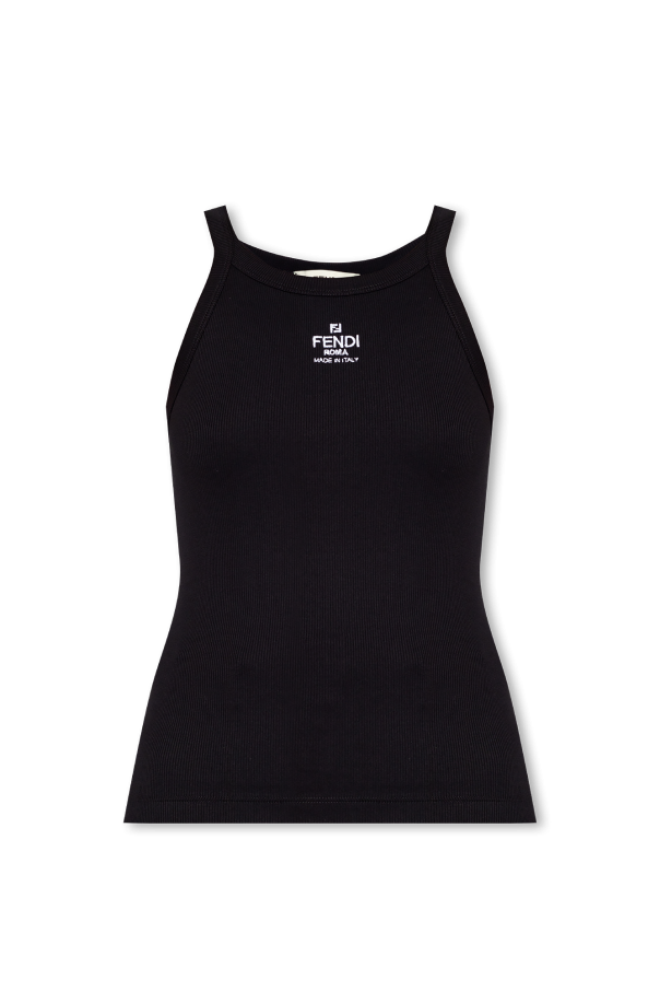 Fendi Ribbed tank top Women's Clothing Vitkac